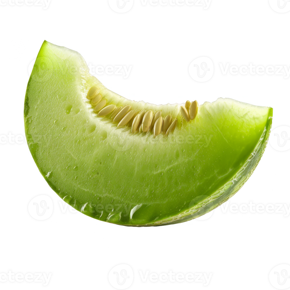 Honeydew melon Isolated on a Transparent Background png