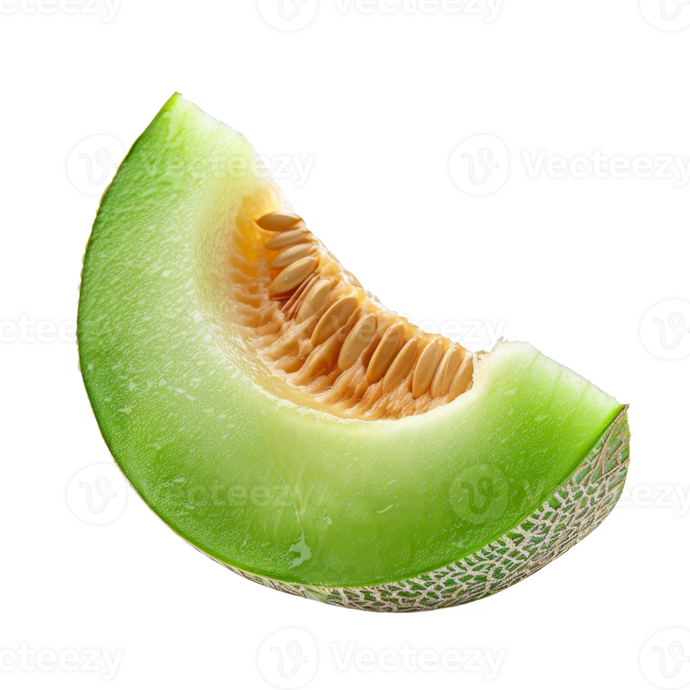 Honeydew melon Isolated on a Transparent Background png