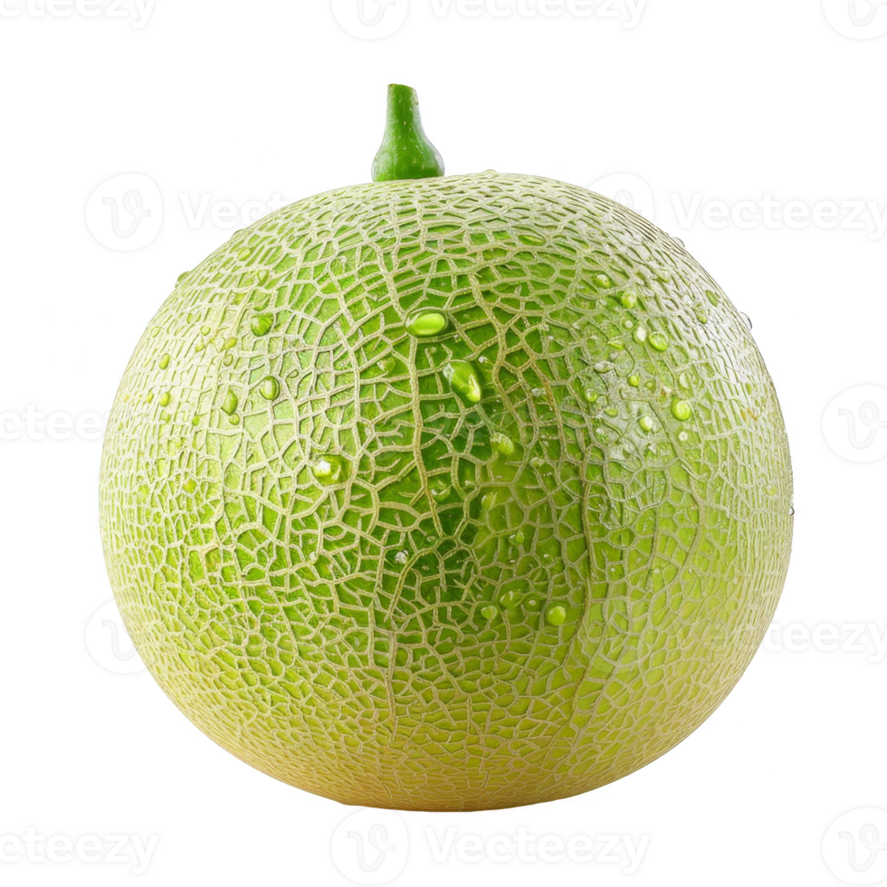 Honeydew melon Isolated on a Transparent Background png