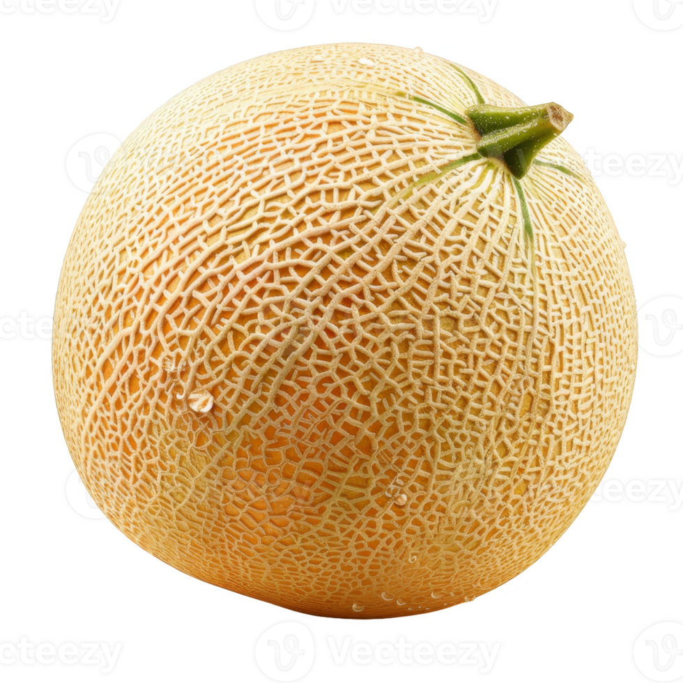 Cantaloupe Isolated on a Transparent Background png