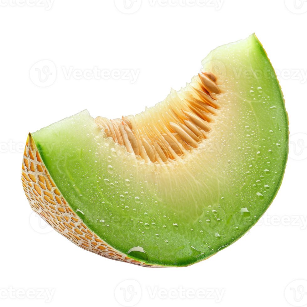 Honeydew melon Isolated on a Transparent Background png
