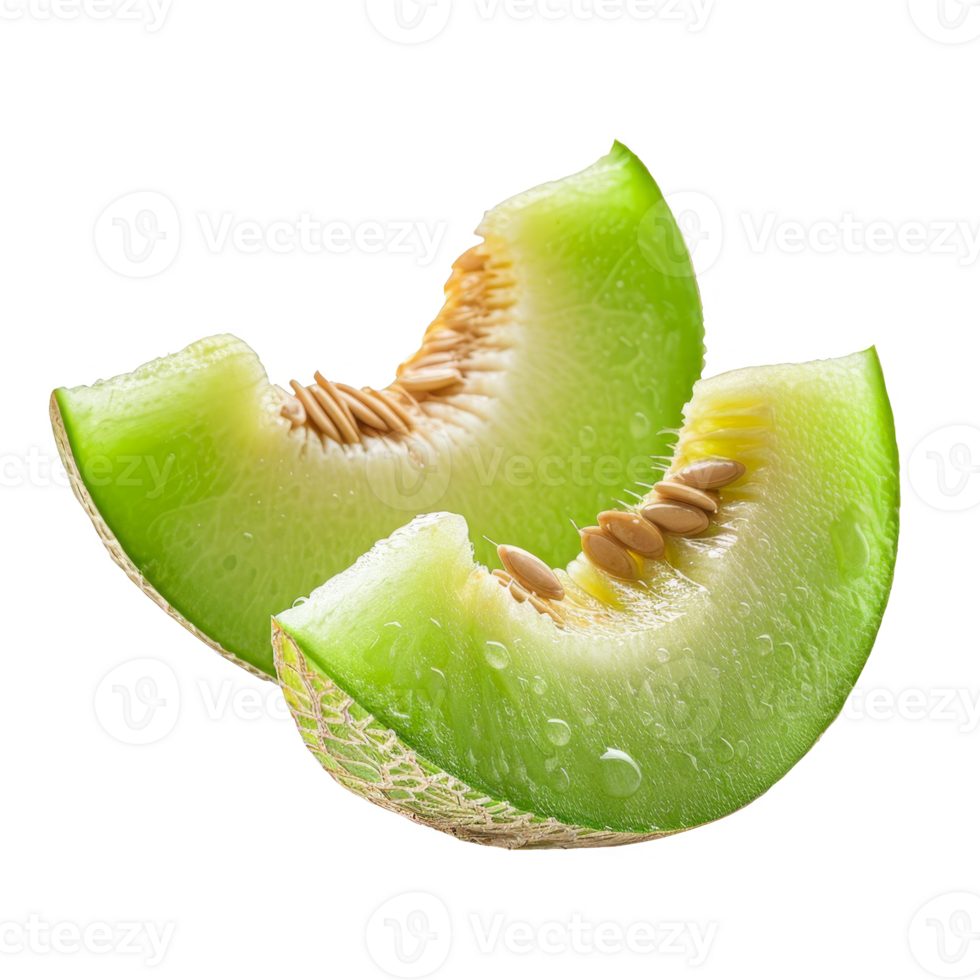 Honeydew melon Isolated on a Transparent Background png