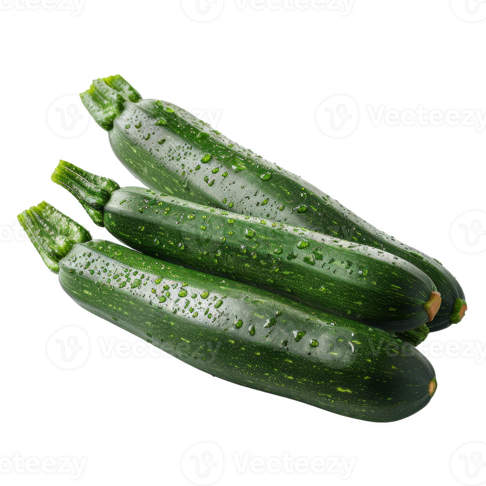 Zucchini Isolated on a Transparent Background png