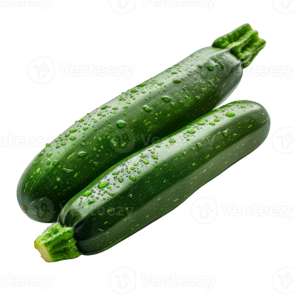 Zucchini Isolated on a Transparent Background png