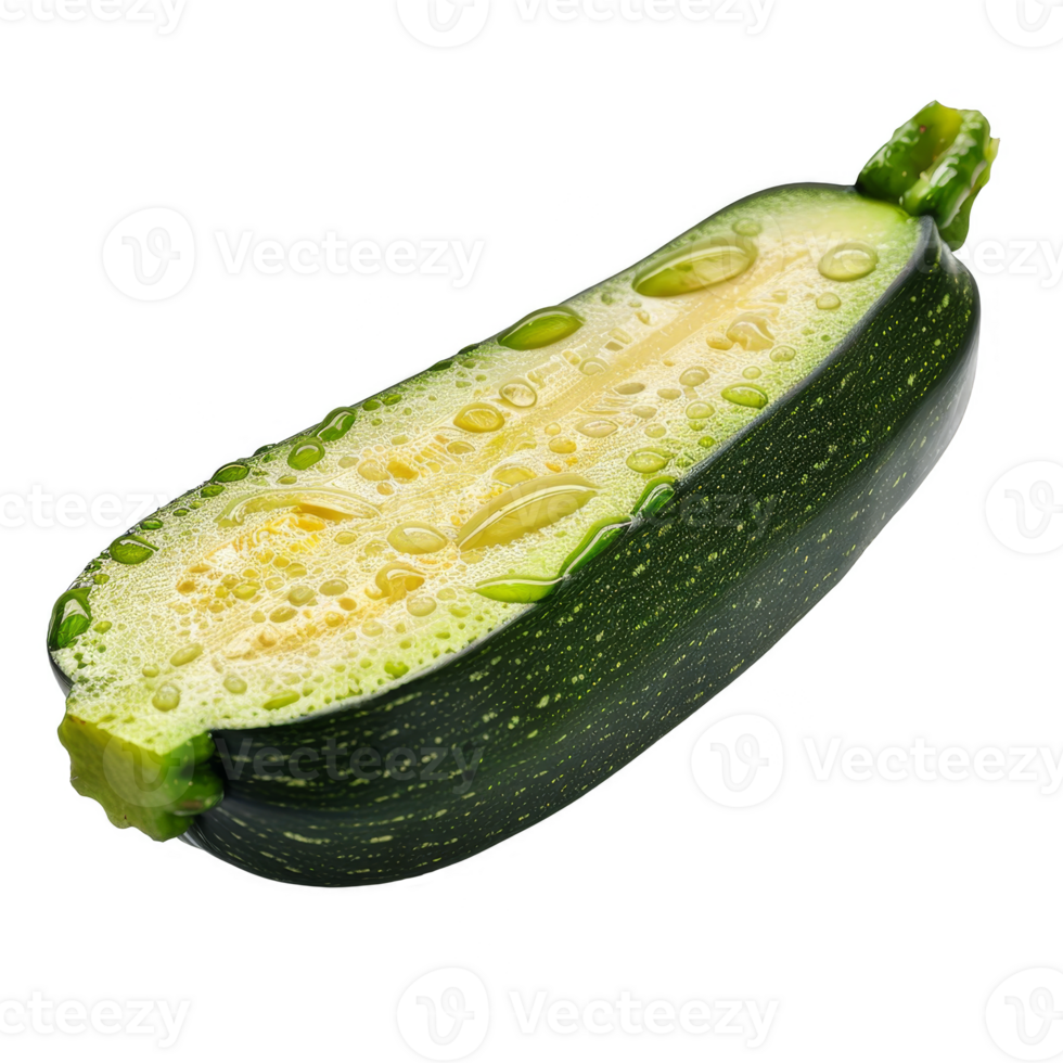 Zucchini Isolated on a Transparent Background png