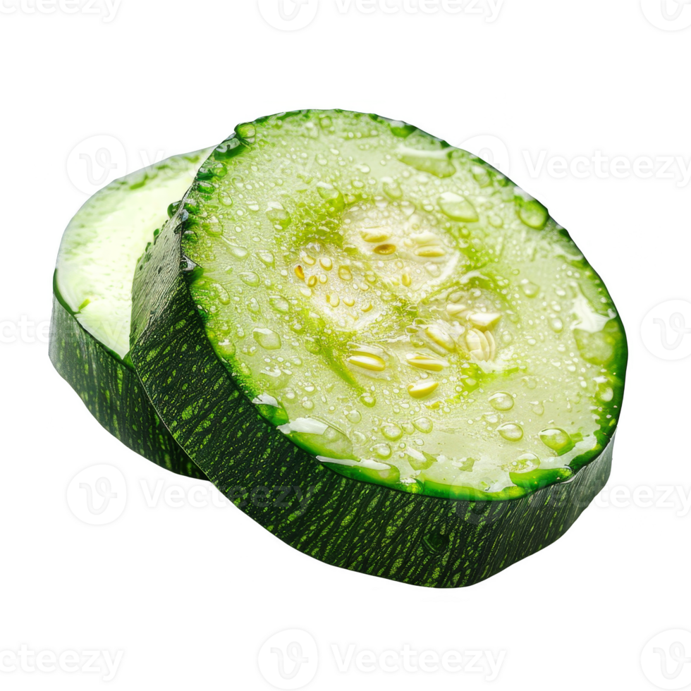 Zucchini Isolated on a Transparent Background png