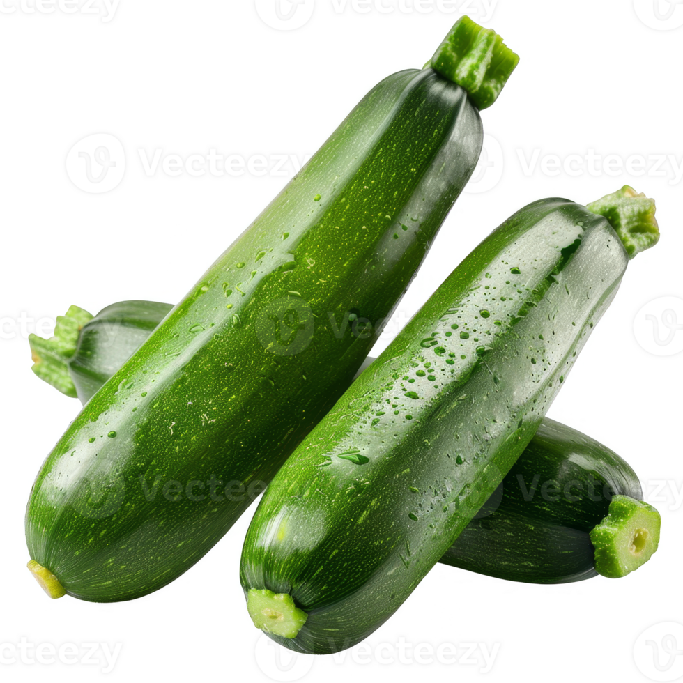 Zucchini Isolated on a Transparent Background png