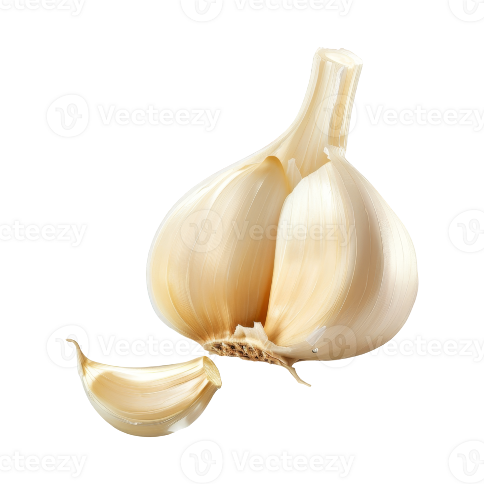 Garlic Isolated on a Transparent Background png