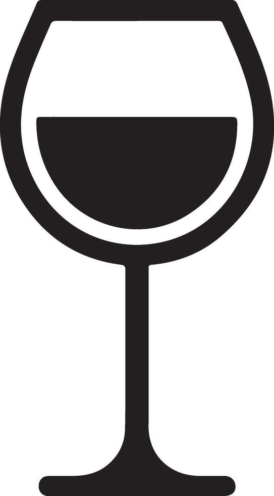 Wine Glass Icon vector