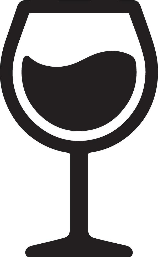 Wine Glass Icon vector