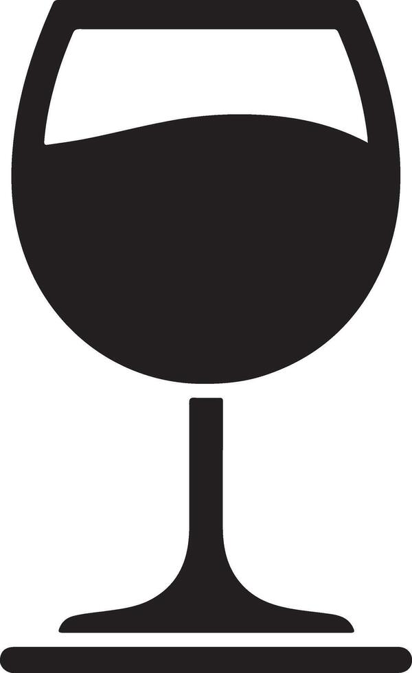 Wine Glass Icon vector