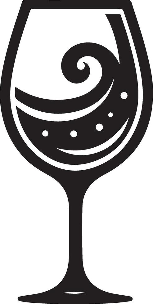 Wine Glass Icon vector