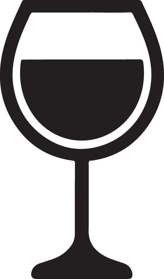 Wine Glass Icon vector