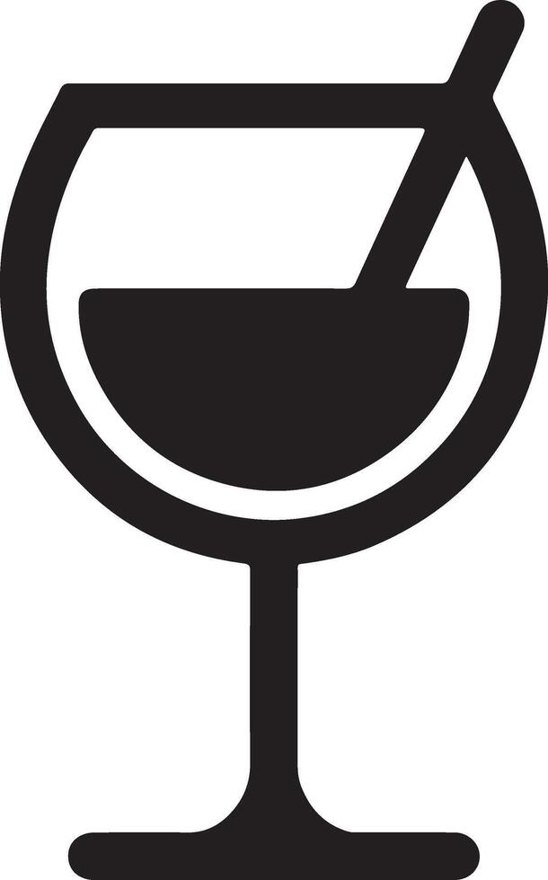 Wine Glass Icon vector