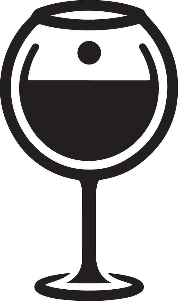 Wine Glass Icon vector