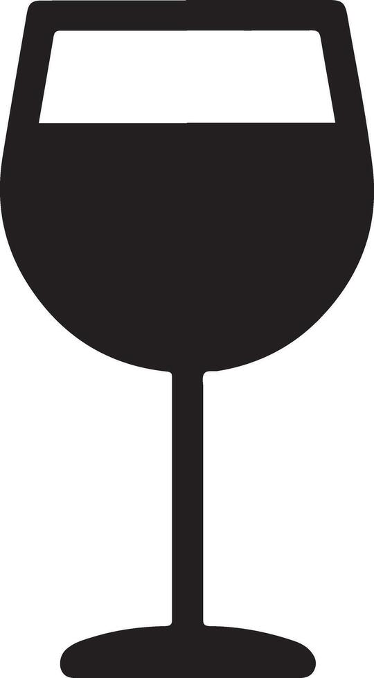 Wine Glass Icon vector