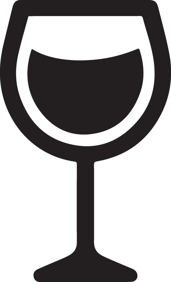 Wine Glass Icon vector