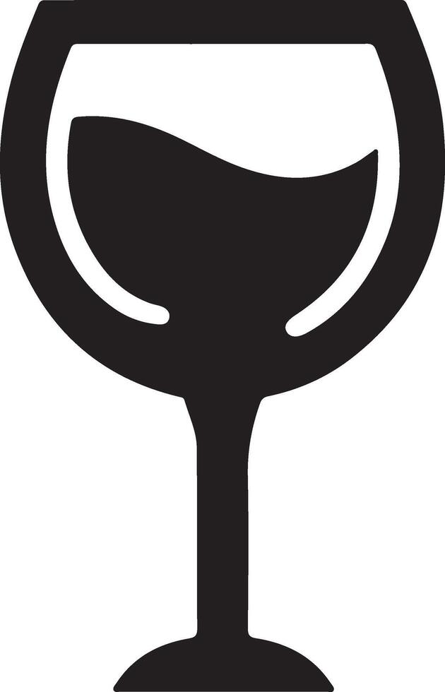 Wine Glass Icon vector