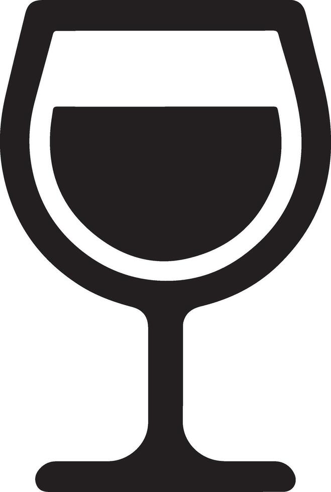 Wine Glass Icon vector