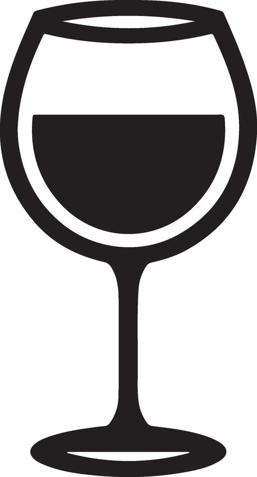 Wine Glass Icon vector