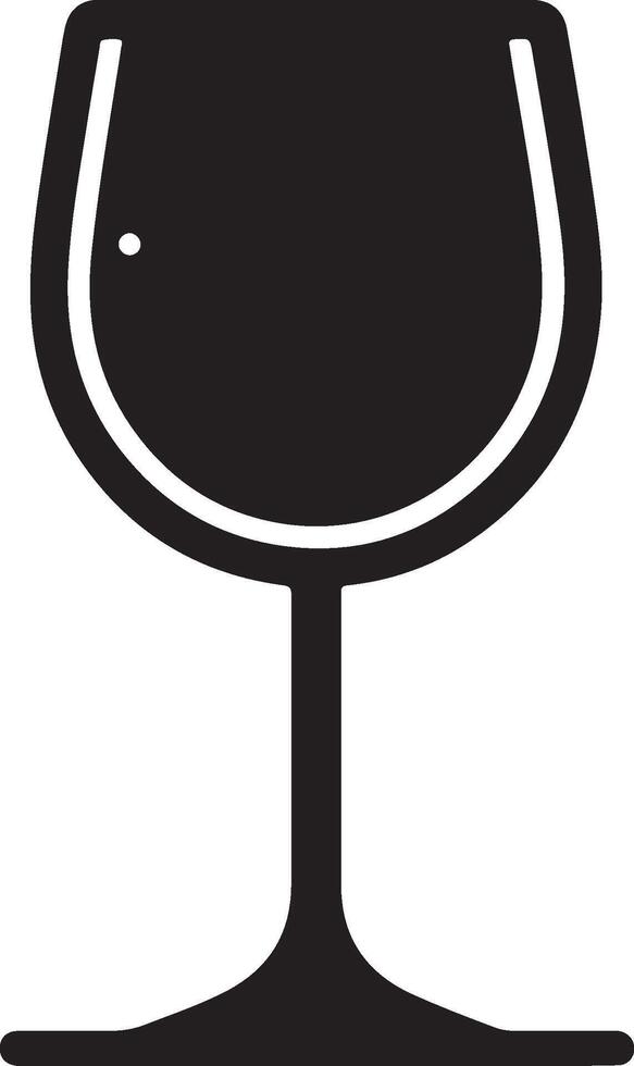Wine Glass Icon vector