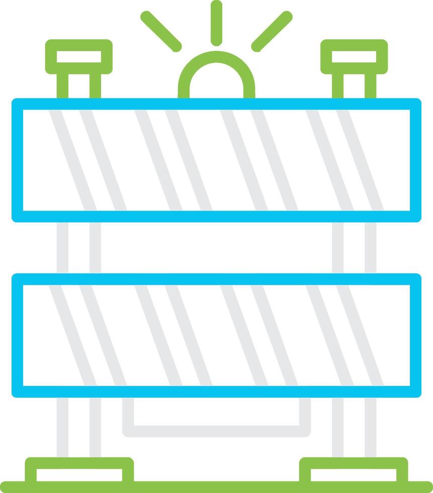 Barrier Creative Icon Design vector