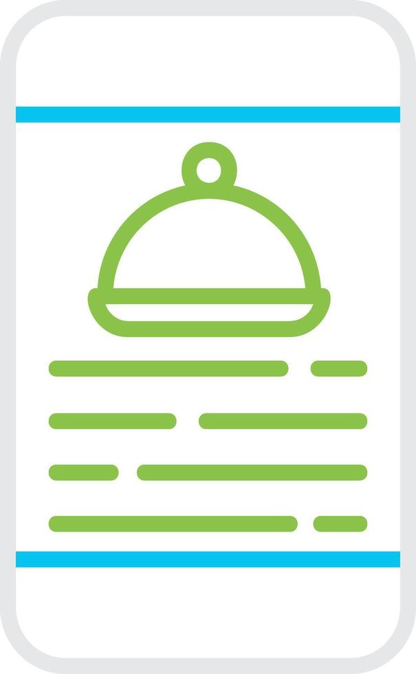 Food App Creative Icon Design vector