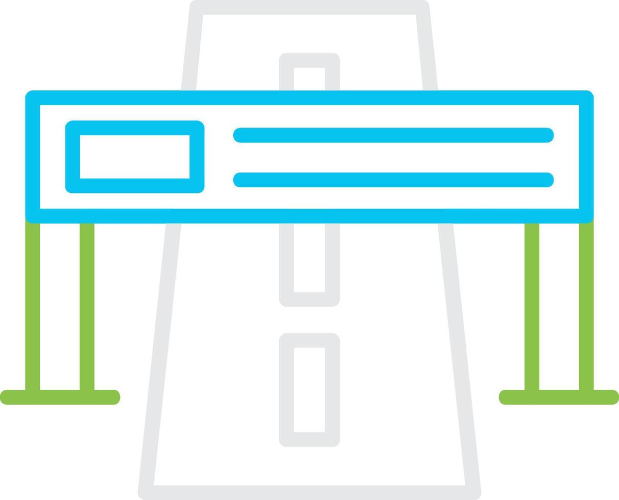 Motorway Creative Icon Design vector