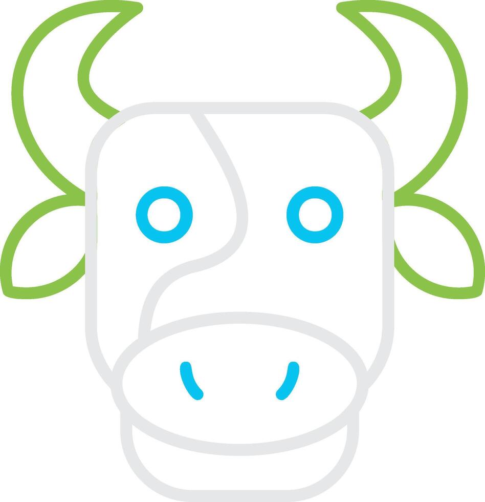 Cow Creative Icon Design vector