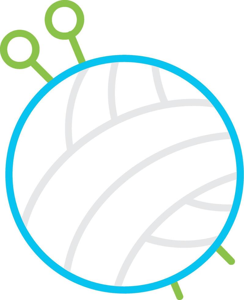 Yarn Creative Icon Design vector