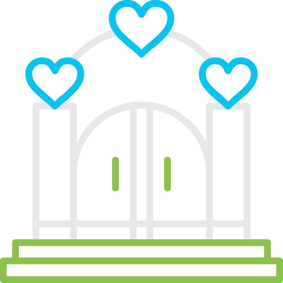 Door Creative Icon Design vector