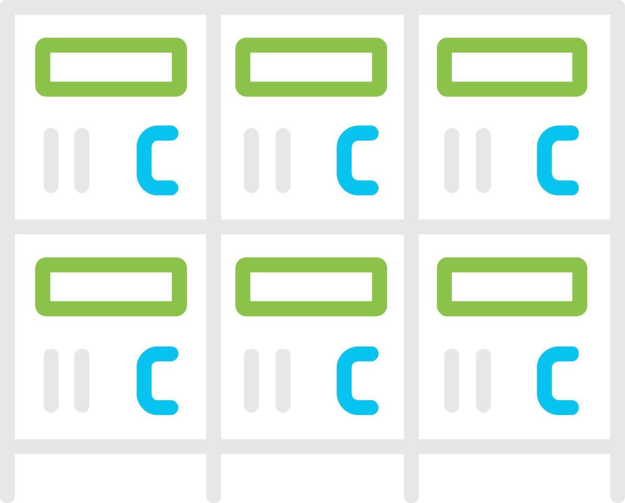 Locker Creative Icon Design vector