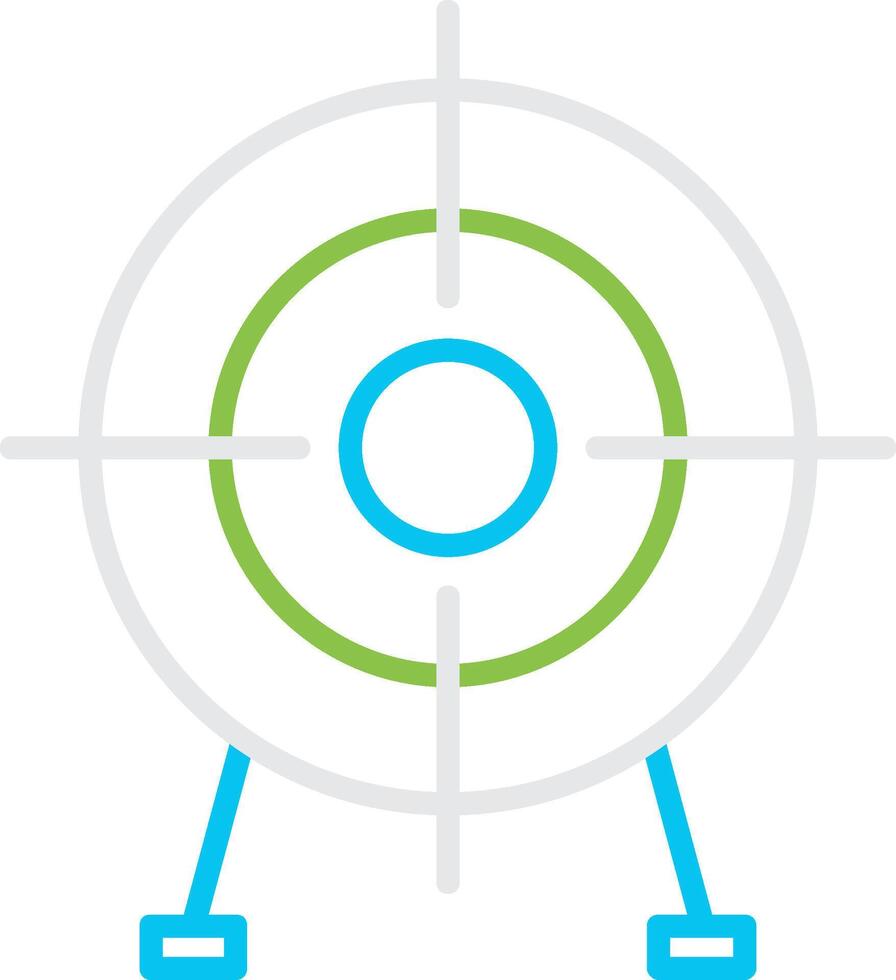 Target Creative Icon Design vector