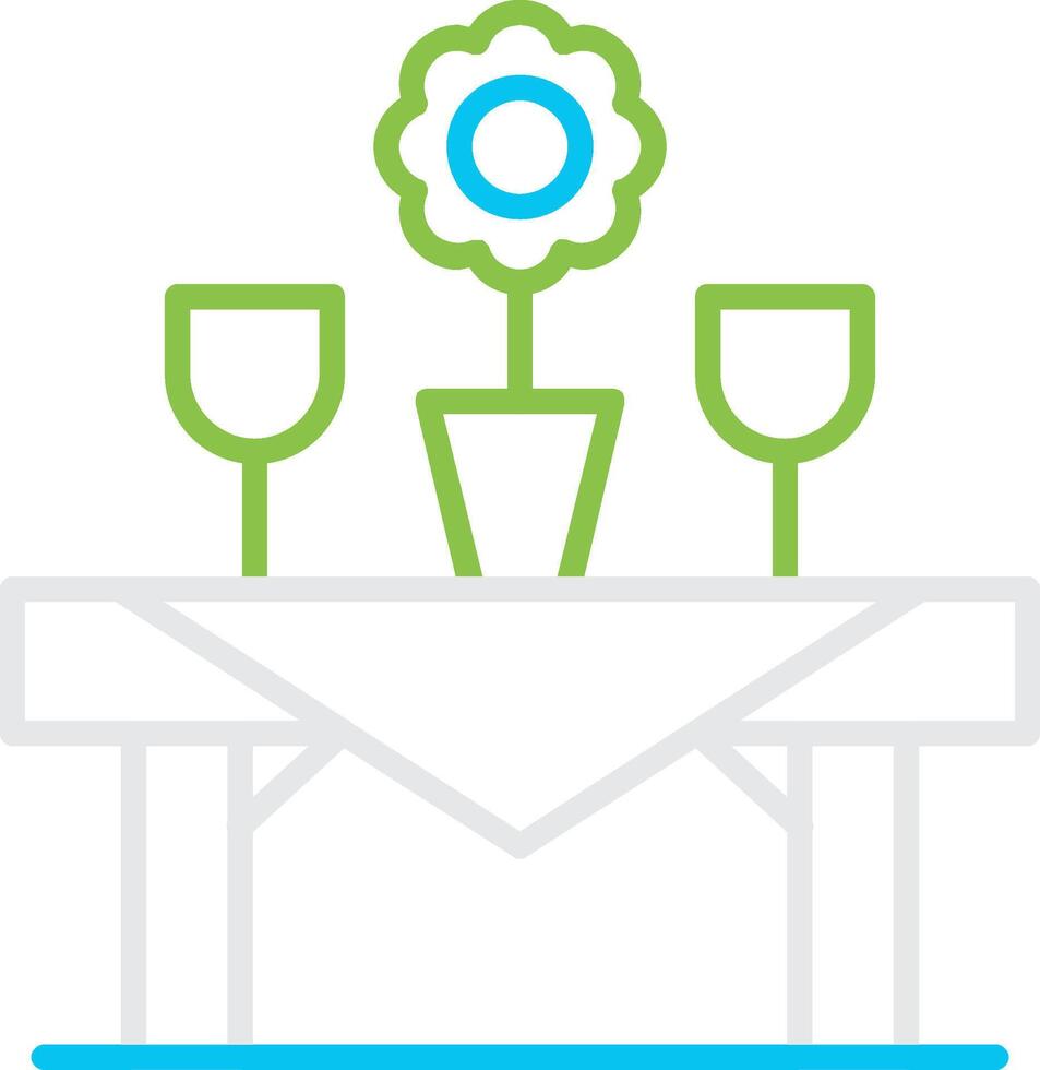 Table Creative Icon Design vector