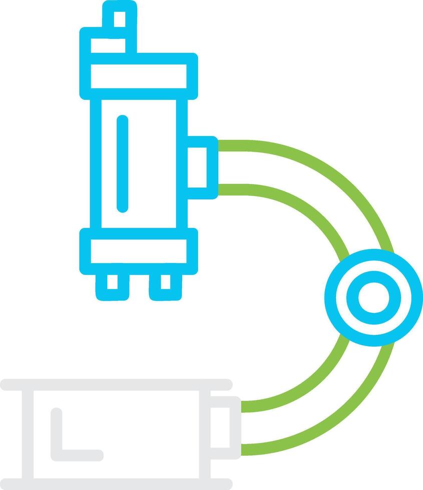 Microscope Creative Icon Design vector