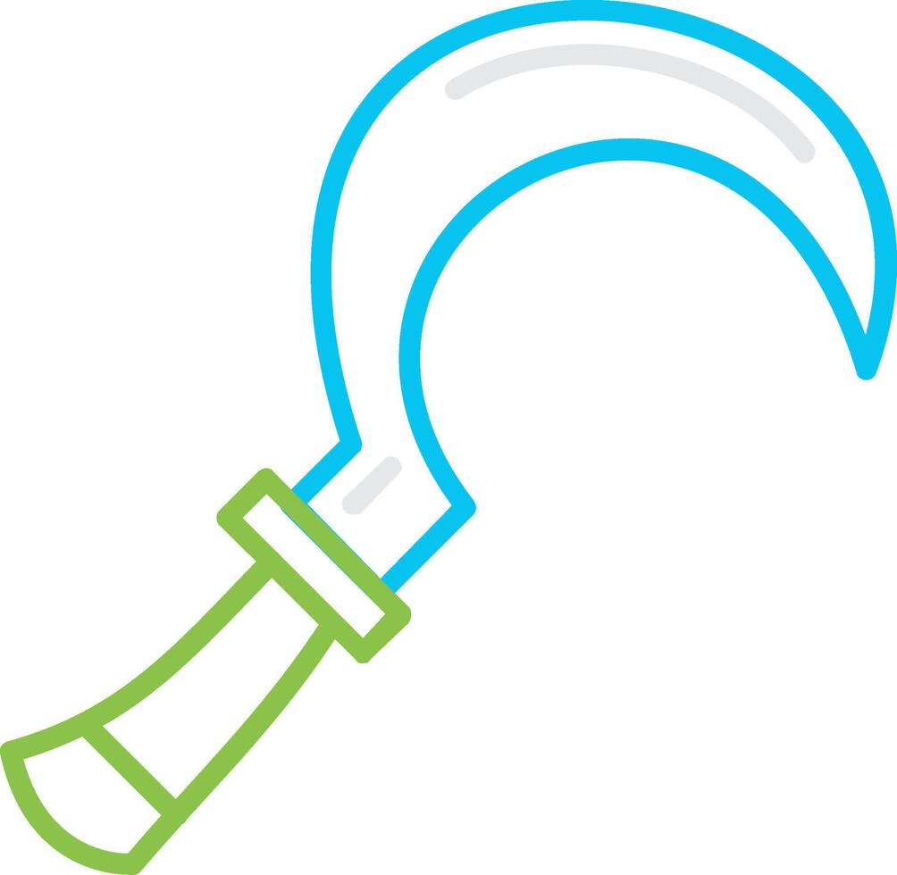 Sickle Creative Icon Design vector