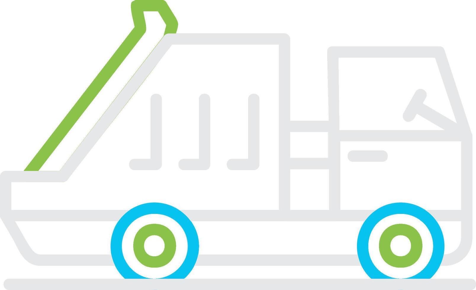 Car Waste Creative Icon Design vector
