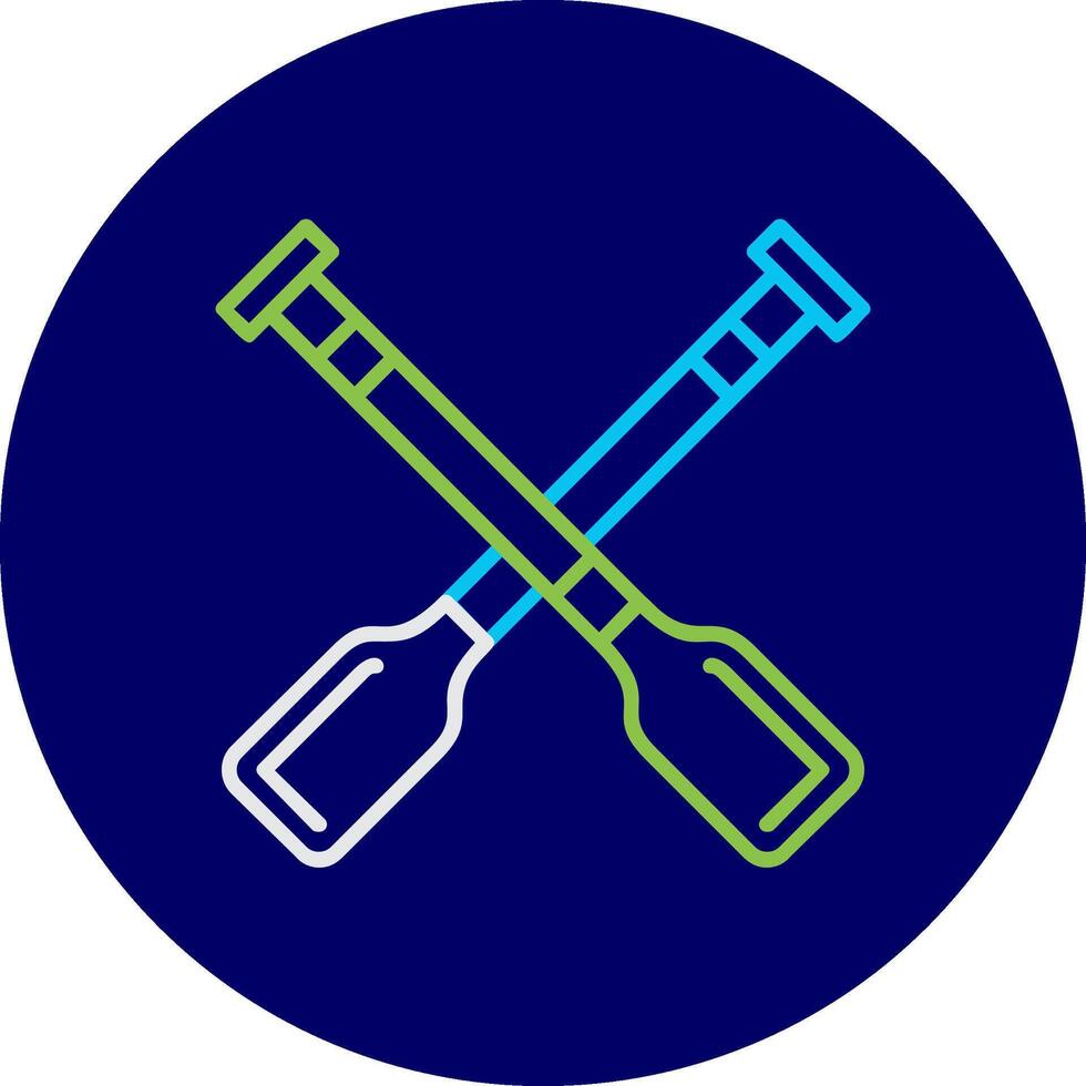 Rowing Creative Icon Design vector