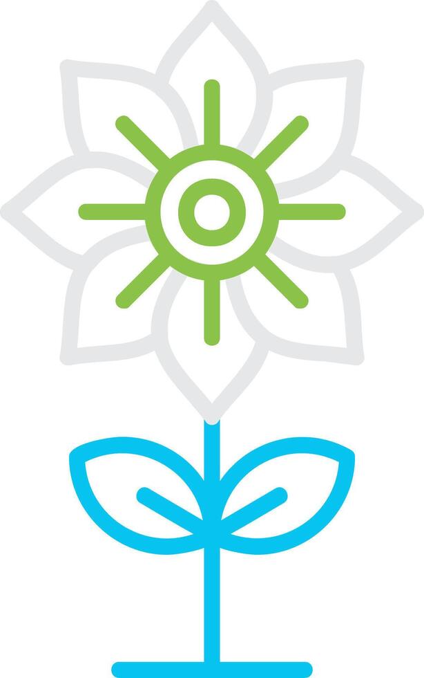 Flower Creative Icon Design vector