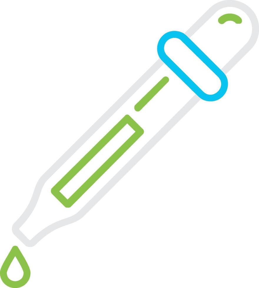 Pipette Creative Icon Design vector