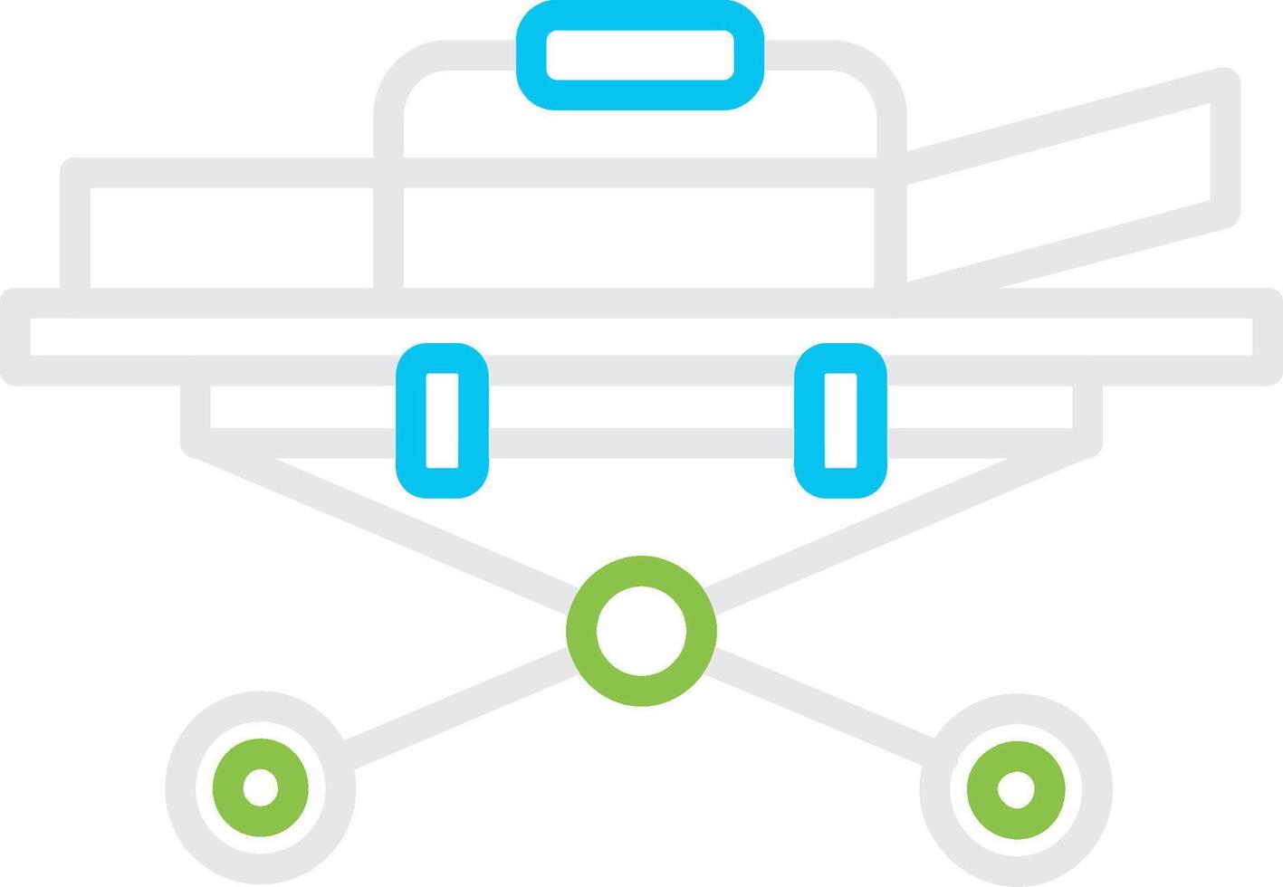 Stretcher Creative Icon Design vector