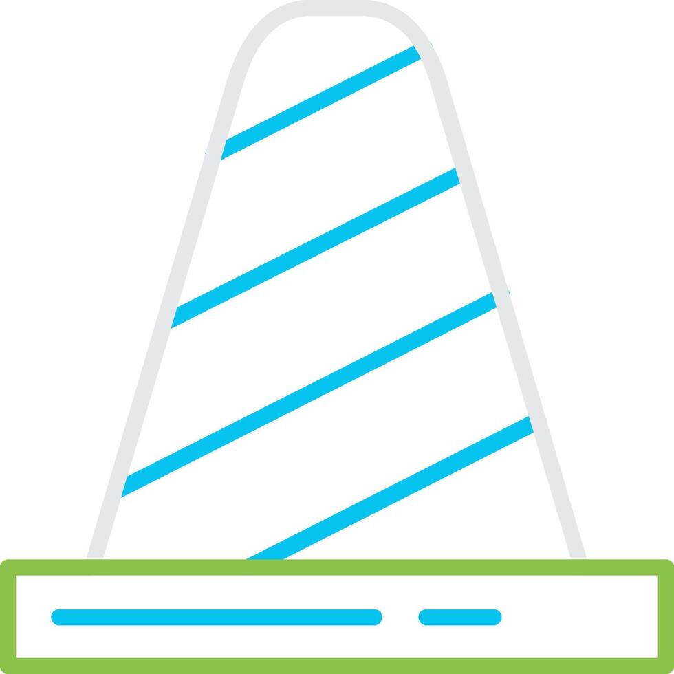 Cone Creative Icon Design vector