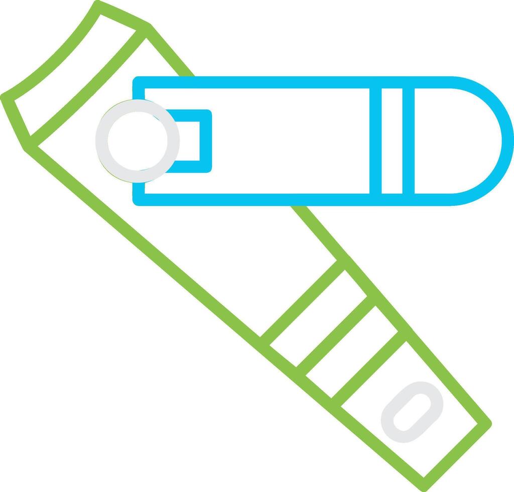 Nail Cutter Creative Icon Design vector
