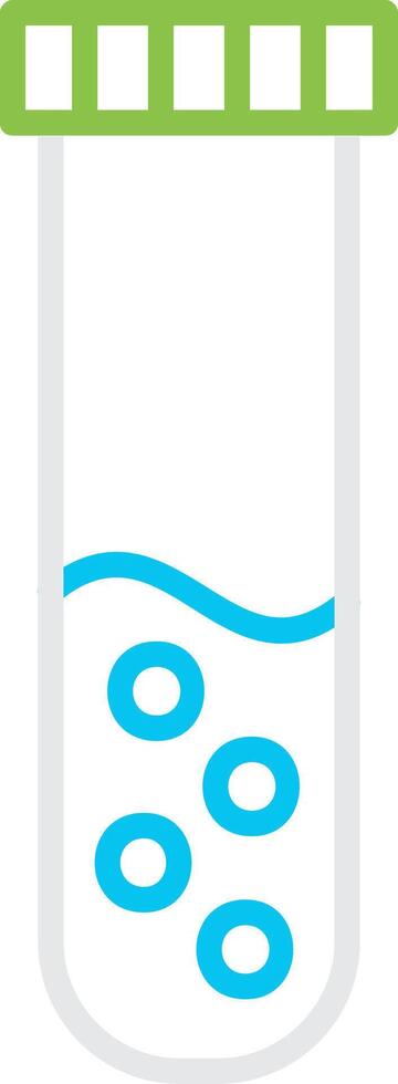 Test Tube Creative Icon Design vector