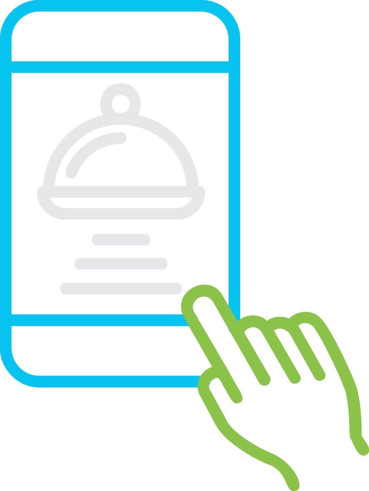 Online Order Creative Icon Design vector