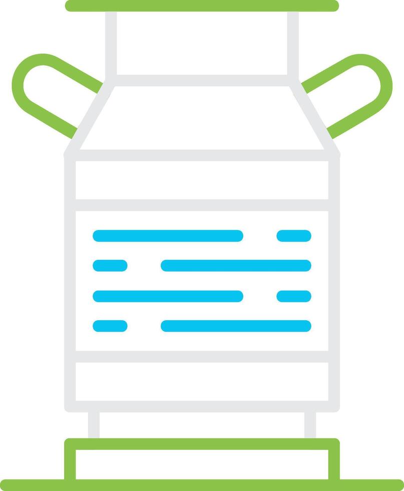 Milk Tank Creative Icon Design vector