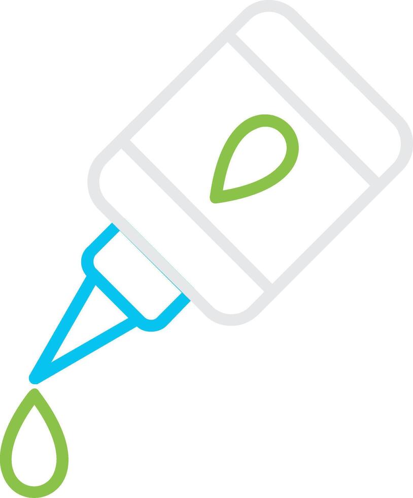 Glue Creative Icon Design vector