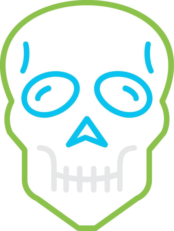 Skull Creative Icon Design vector