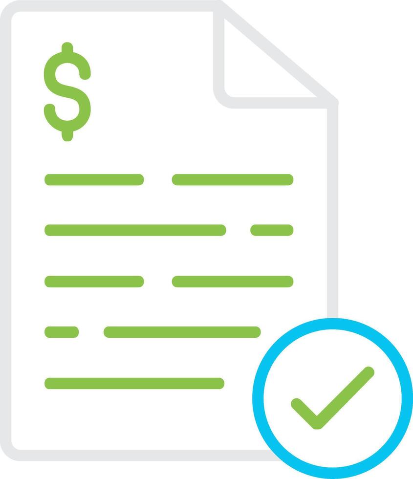 Bill Creative Icon Design vector