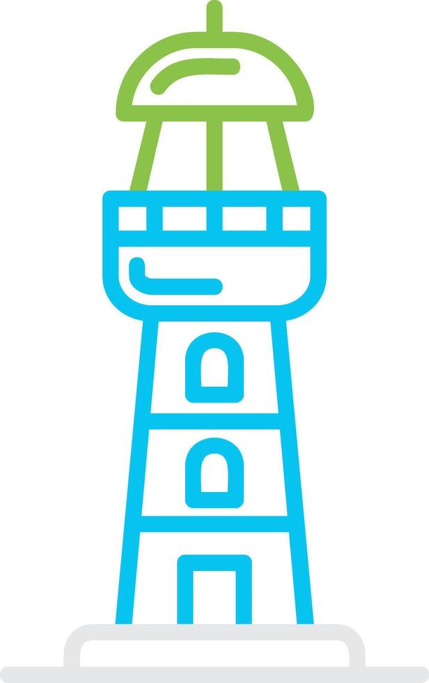 Lighthouse Creative Icon Design vector